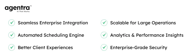 Choose Agentra’s AI Appointment Manager 